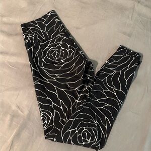 lululemon athletica Black and White Leggings